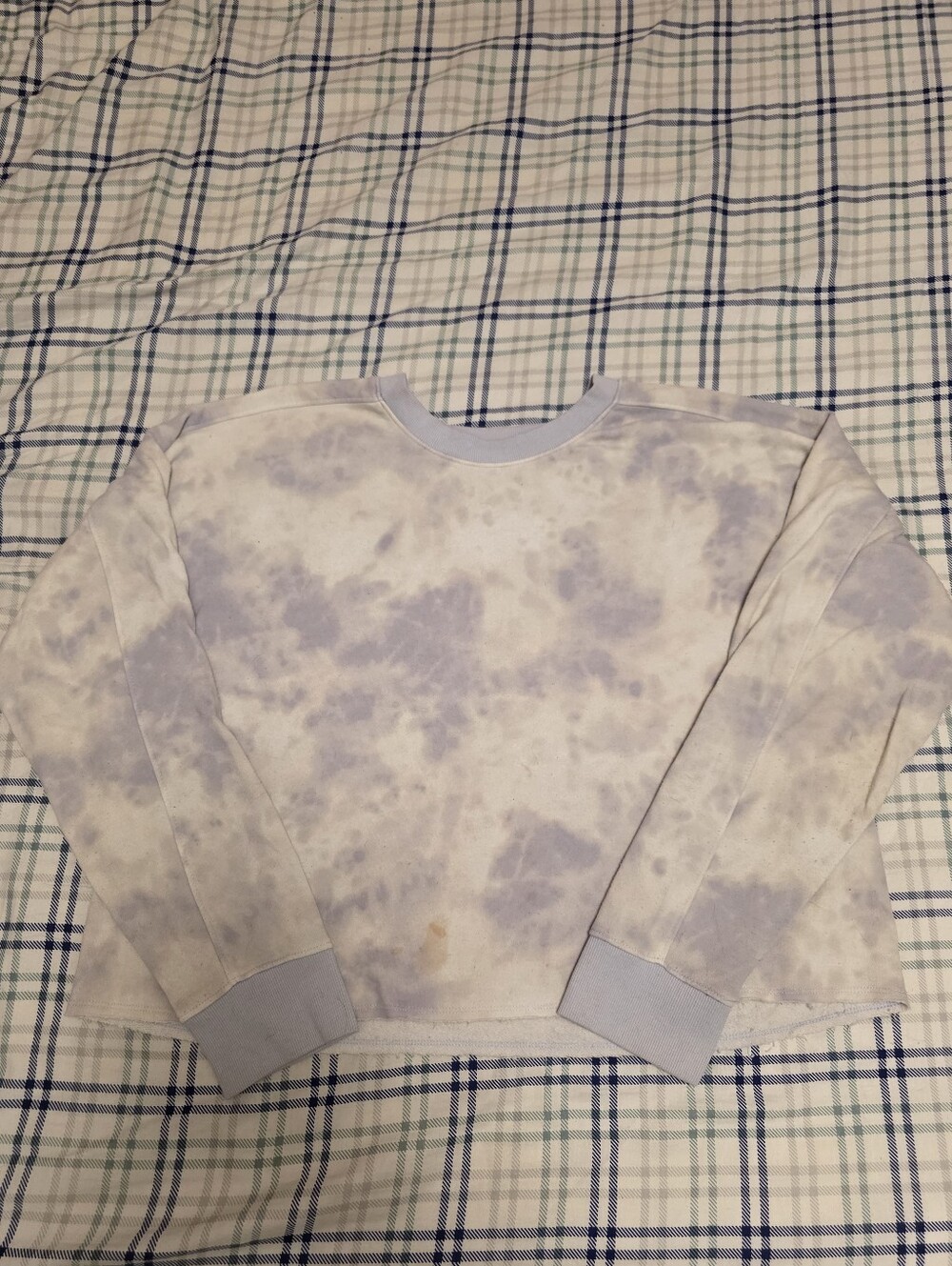 Women's Lavender Tie-Dye Sweatshirt Top